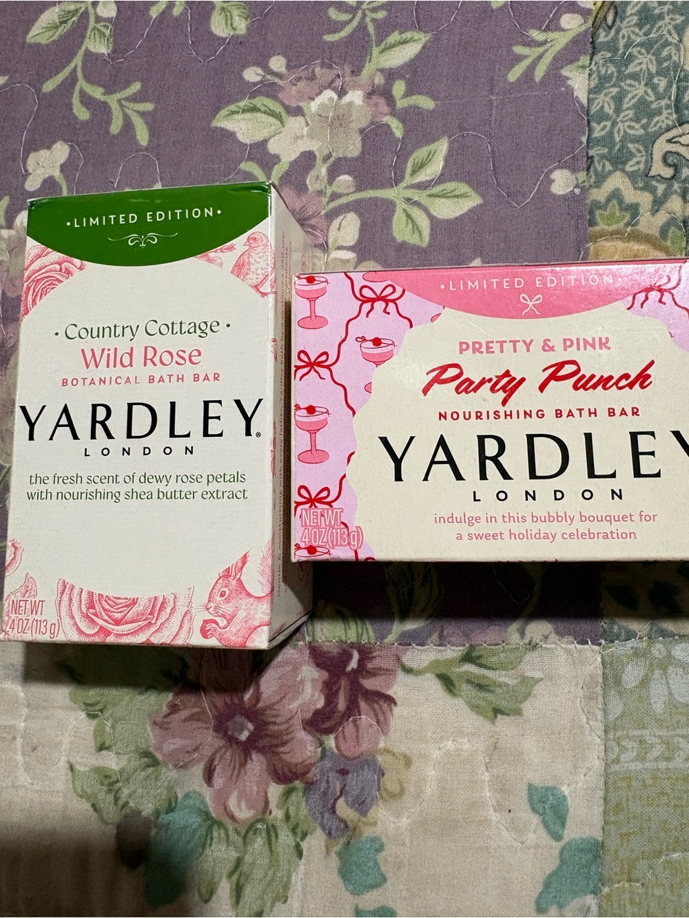Yardley London Pink Party Punch Nourishing Bath Bar - Pretty & Pink